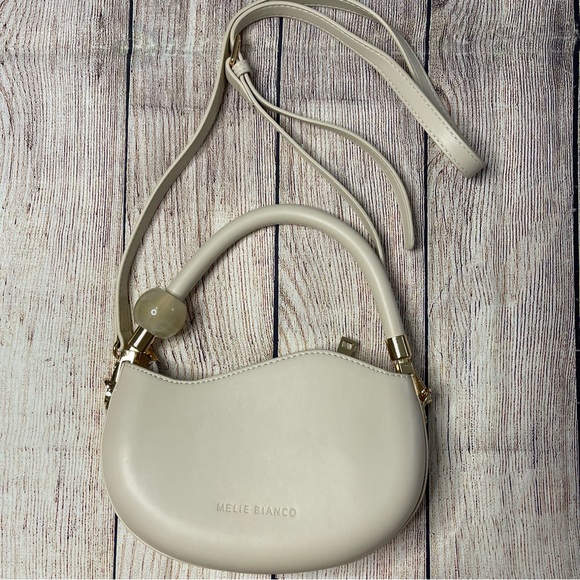 Melie Bianco Cream Handbag - Picture 6 of 10